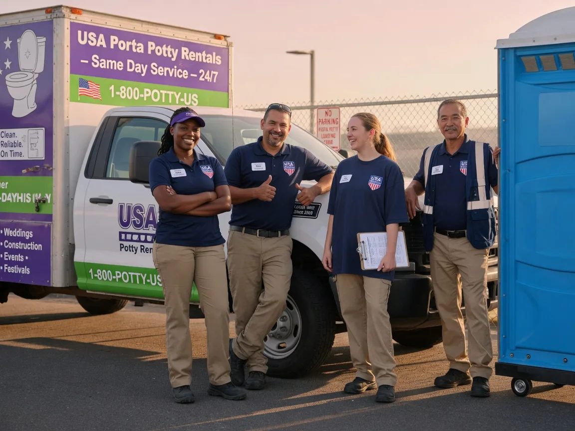Porta Potty Rental company in Bude, MS